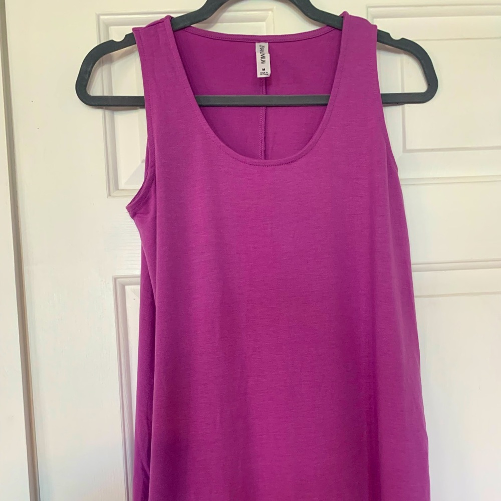 Boutique purple tank top. Size M.